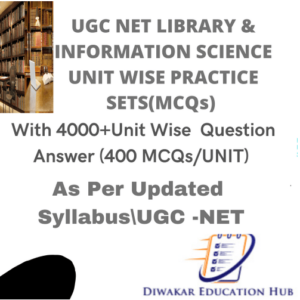 UGC NET Library Unit Wise MCQ in English