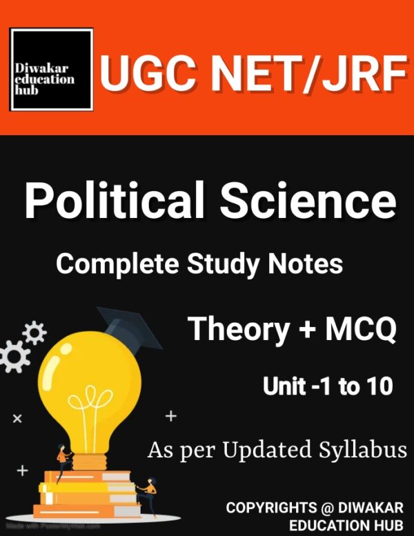 UGC NET Political Science PDF