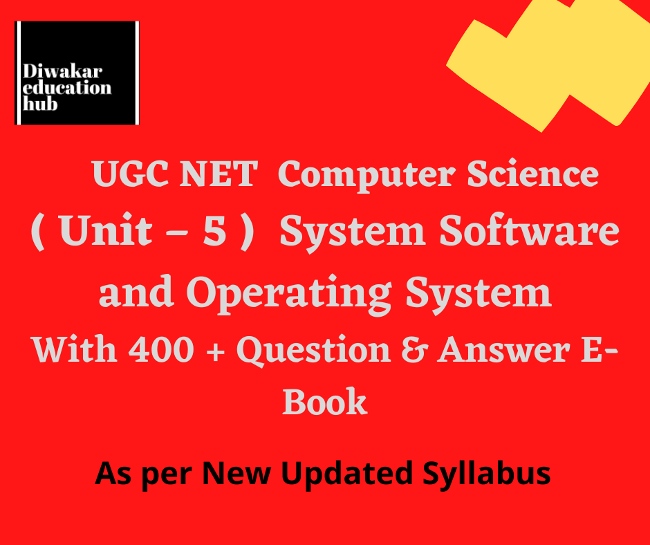 UGC NTA NET Computer Science And Application ( System Software And ...