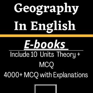 UGC NET Geography Study Notes [Books] With 4000+ Unit Wise/topic Wise Practice Question Answer [MCQ] As Per Updated Syllabus in [English] 2023