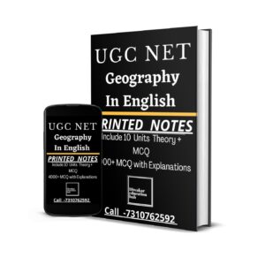 UGC NET Geography Set’s of 10 Books Theory + 4000 Question Answer [Complete Syllabus Covered] As per Syllabus