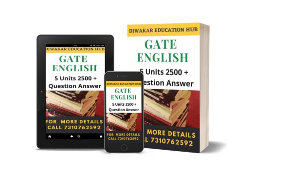 GATE English Syllabus books