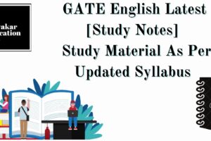 GATE English Study Notes