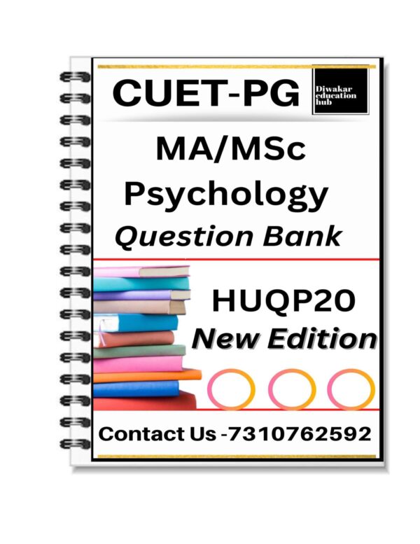 UGC NET Psyhology MCQ Book