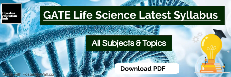 GATE Life Science Syllabus