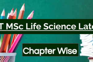 CUET MSc Life Science [SCQP17] Latest Books Chapter Wise As per Updated Syllabus 2024