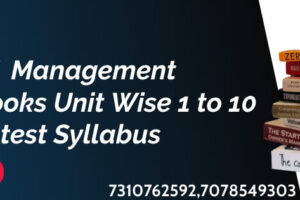 UGC NET Management Books