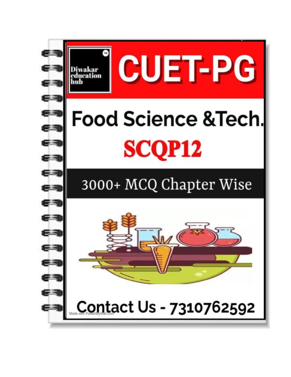 CUET-PG Food Science