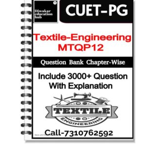 CUET PG Textile Engineering