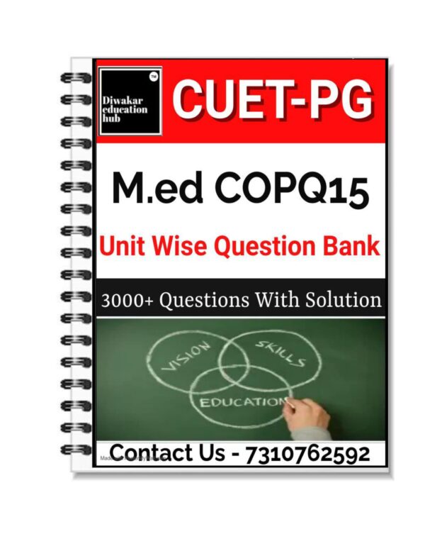 CUET PG M.ed Book