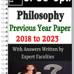 UPSC Philosophy Previous Year Book