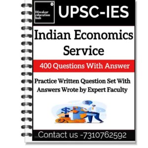 Indian Economics Service Book