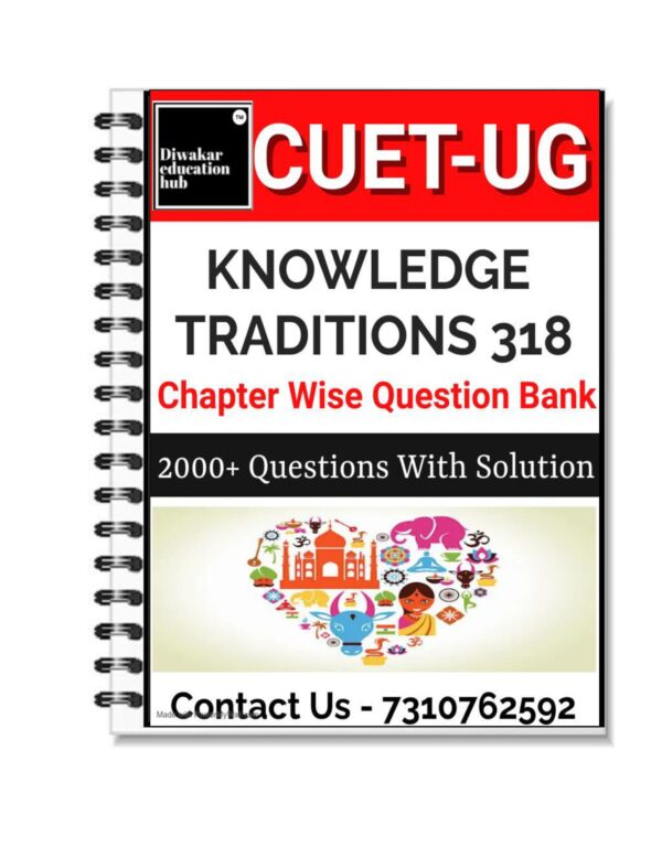 CUET UG Knowledge Traditions Book