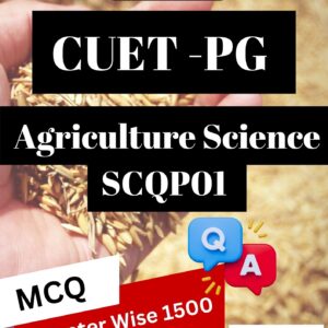 CUET PG Agricultural Science [SCQP01]